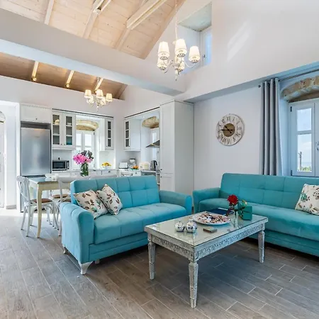 Fiscardo Luxury Stone Alex ,with Sunset View! Vila *