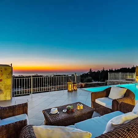Fiscardo Luxury Stone Alex ,with Sunset View!