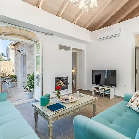 Villa Fiscardo Luxury Stone Alex ,with Sunset View! Fiskardo